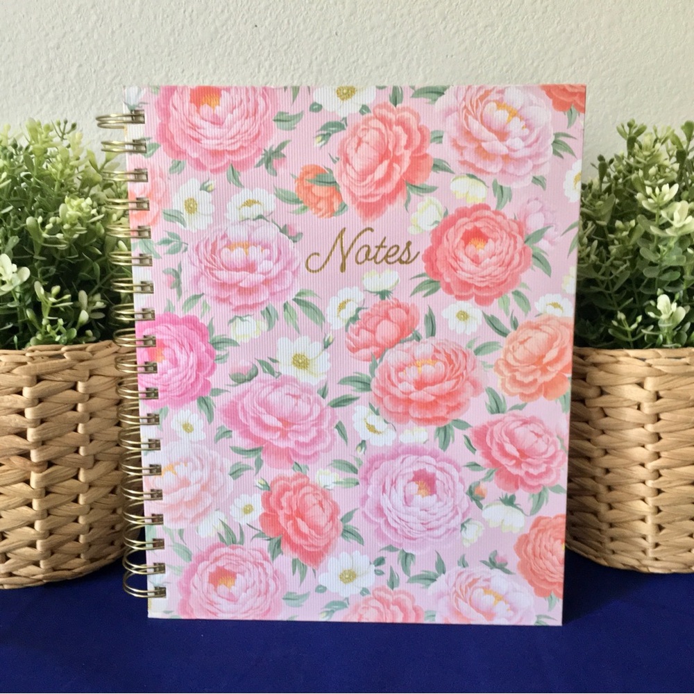 Charming Floral Notebook